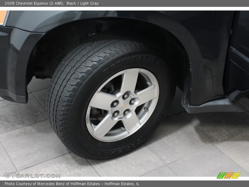 Black / Light Gray 2008 Chevrolet Equinox LS AWD