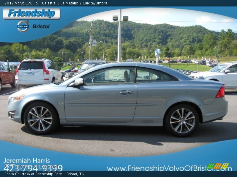 Celestial Blue Metallic / Calcite/Umbra 2012 Volvo C70 T5