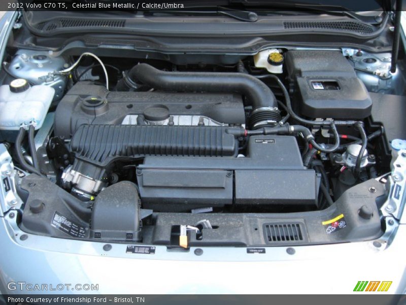 Celestial Blue Metallic / Calcite/Umbra 2012 Volvo C70 T5