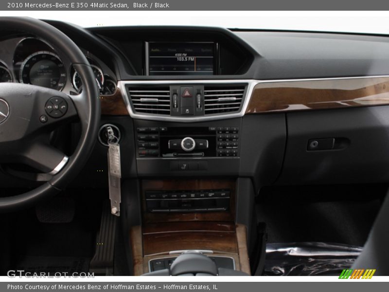 Black / Black 2010 Mercedes-Benz E 350 4Matic Sedan