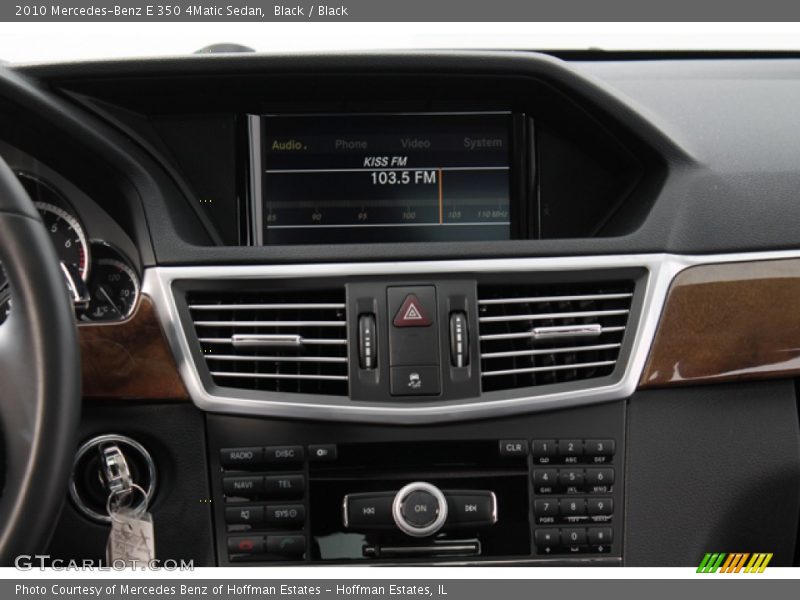 Black / Black 2010 Mercedes-Benz E 350 4Matic Sedan