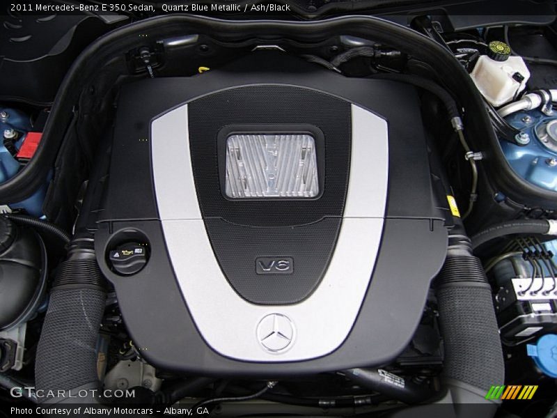 Quartz Blue Metallic / Ash/Black 2011 Mercedes-Benz E 350 Sedan
