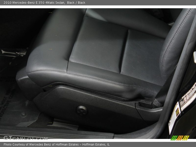 Black / Black 2010 Mercedes-Benz E 350 4Matic Sedan