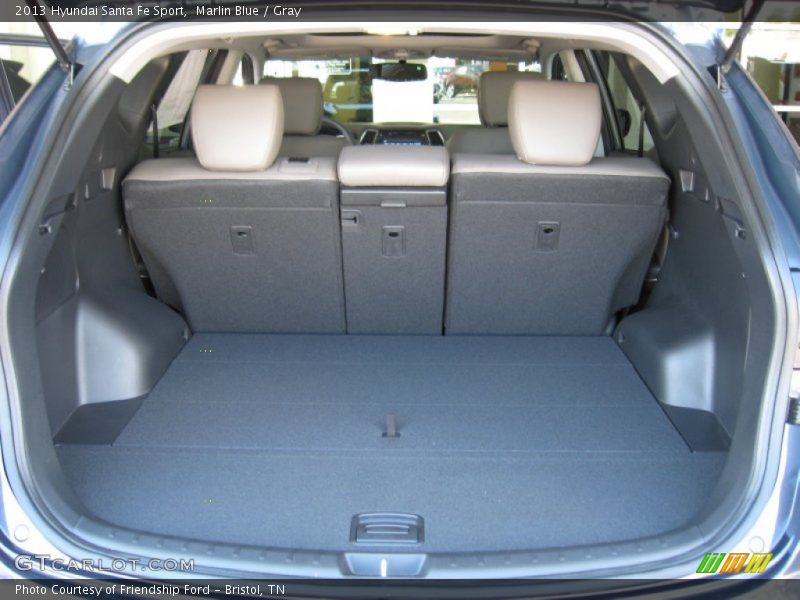Marlin Blue / Gray 2013 Hyundai Santa Fe Sport