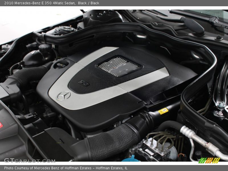 Black / Black 2010 Mercedes-Benz E 350 4Matic Sedan