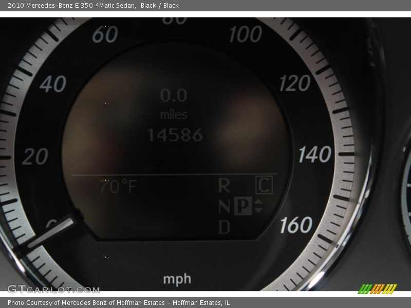 Black / Black 2010 Mercedes-Benz E 350 4Matic Sedan