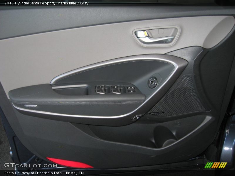 Marlin Blue / Gray 2013 Hyundai Santa Fe Sport