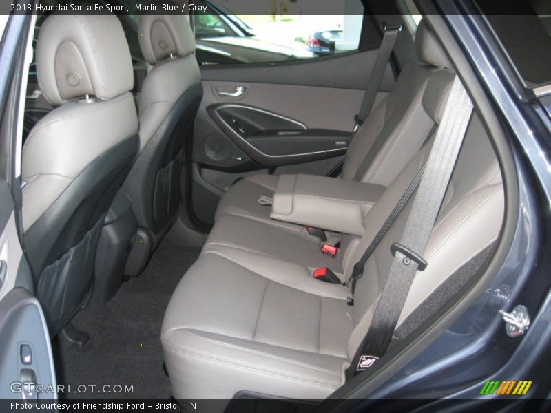 Marlin Blue / Gray 2013 Hyundai Santa Fe Sport