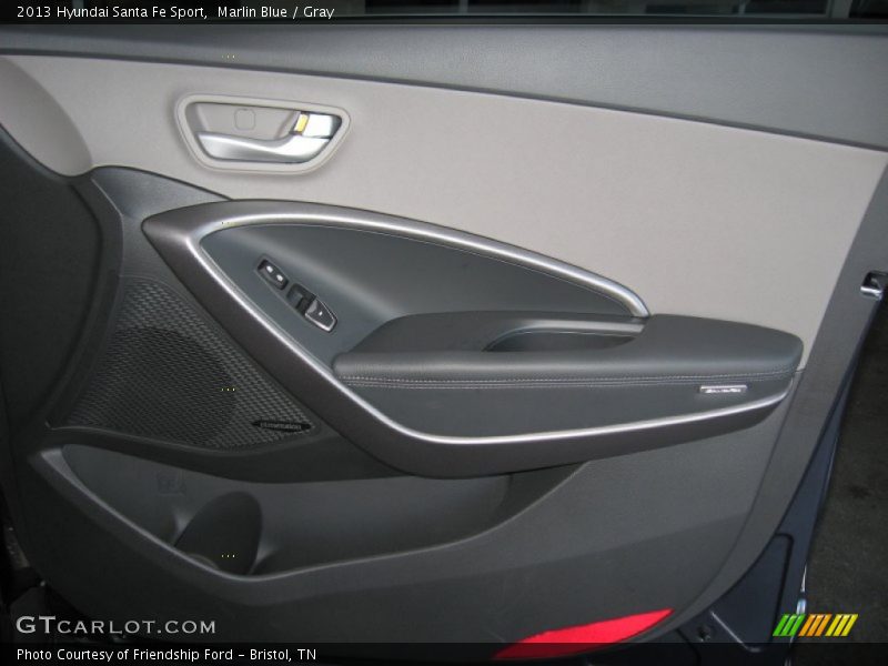 Marlin Blue / Gray 2013 Hyundai Santa Fe Sport