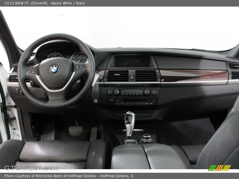 Alpine White / Black 2010 BMW X5 xDrive48i