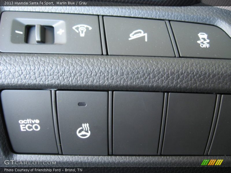 Marlin Blue / Gray 2013 Hyundai Santa Fe Sport