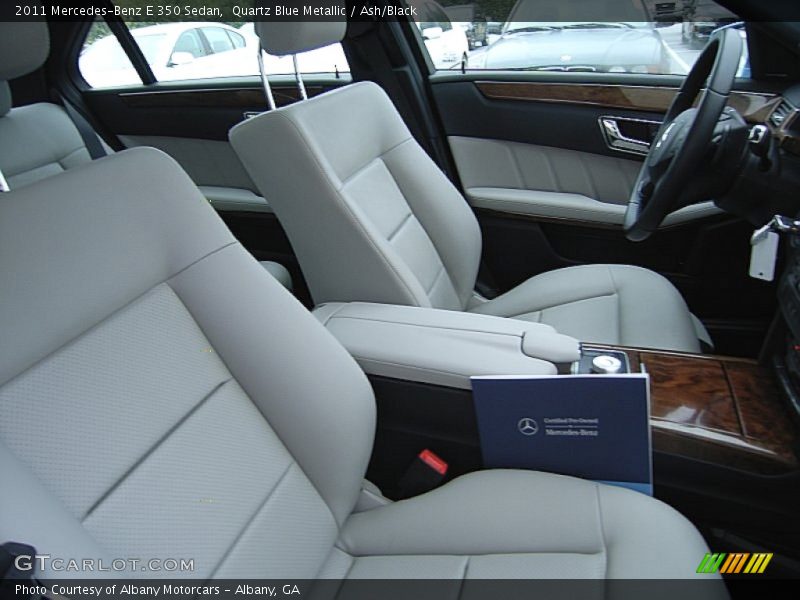 Quartz Blue Metallic / Ash/Black 2011 Mercedes-Benz E 350 Sedan