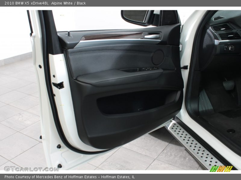 Alpine White / Black 2010 BMW X5 xDrive48i
