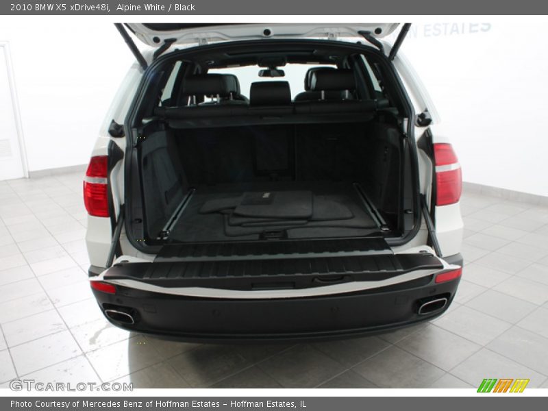 Alpine White / Black 2010 BMW X5 xDrive48i