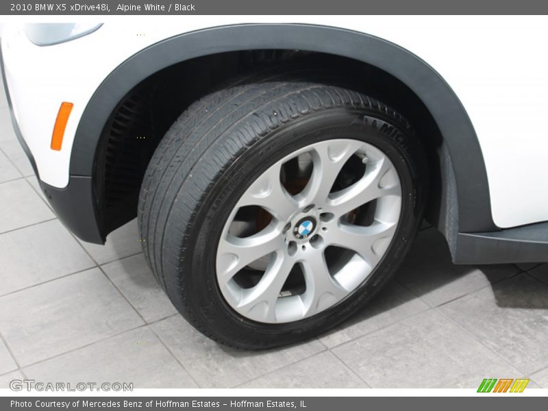 Alpine White / Black 2010 BMW X5 xDrive48i
