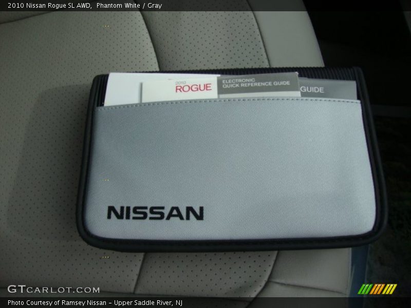 Phantom White / Gray 2010 Nissan Rogue SL AWD