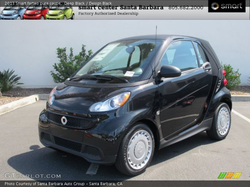 Deep Black / Design Black 2013 Smart fortwo pure coupe