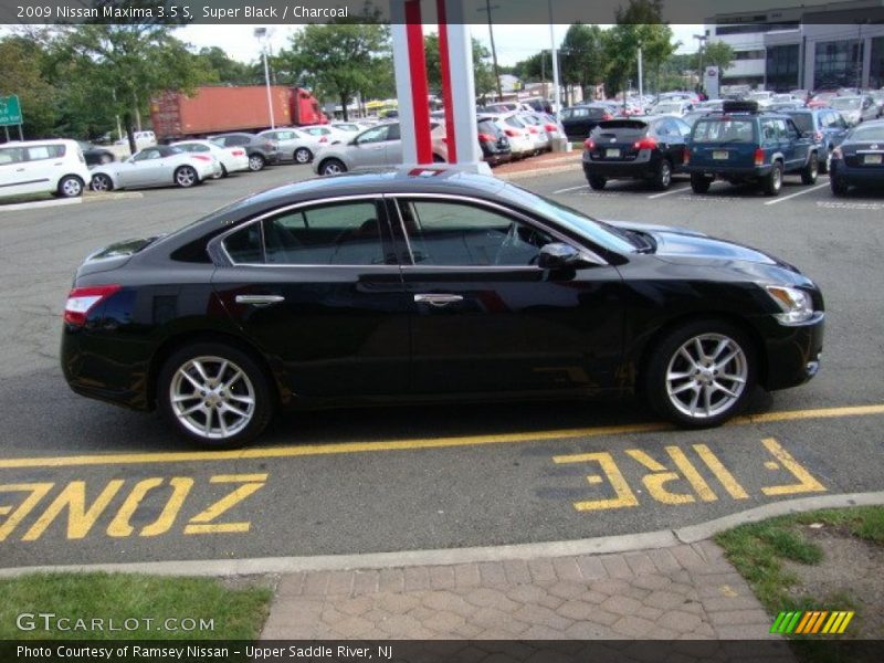 Super Black / Charcoal 2009 Nissan Maxima 3.5 S