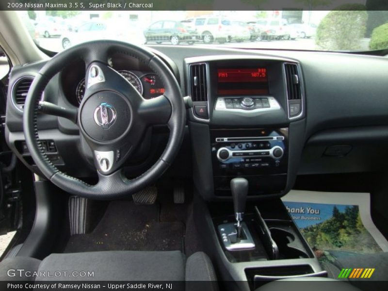 Super Black / Charcoal 2009 Nissan Maxima 3.5 S