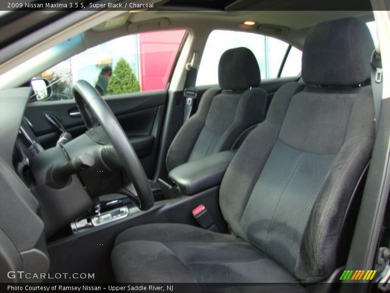 Super Black / Charcoal 2009 Nissan Maxima 3.5 S