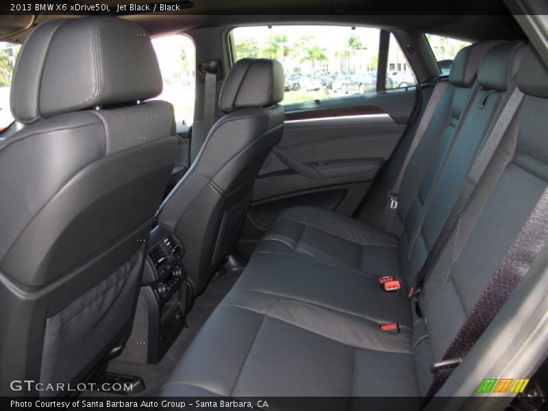 Jet Black / Black 2013 BMW X6 xDrive50i