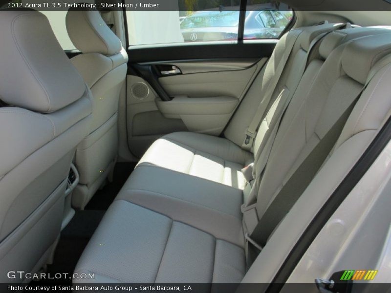 Silver Moon / Umber 2012 Acura TL 3.5 Technology