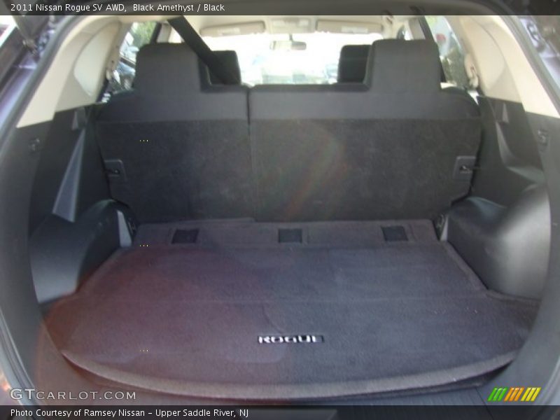Black Amethyst / Black 2011 Nissan Rogue SV AWD