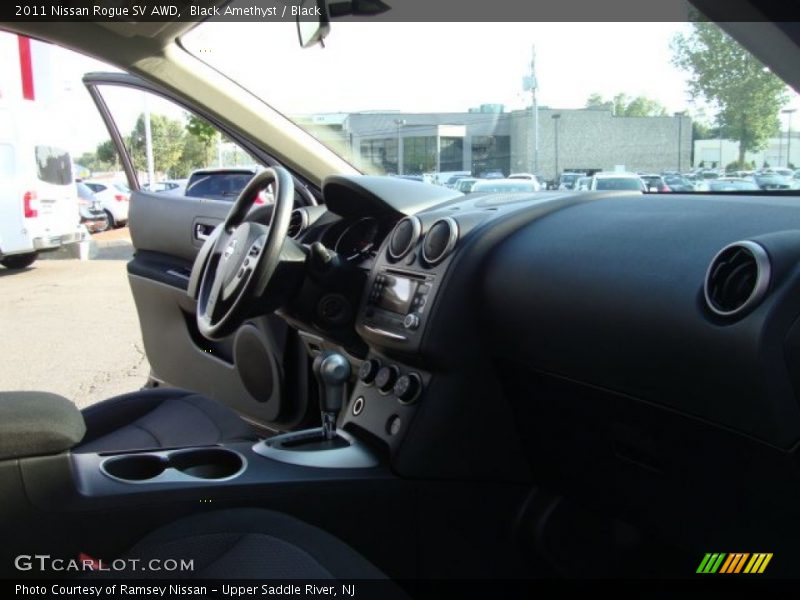 Black Amethyst / Black 2011 Nissan Rogue SV AWD