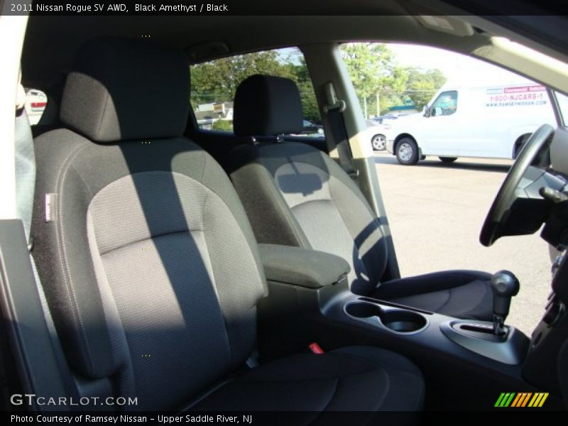 Black Amethyst / Black 2011 Nissan Rogue SV AWD