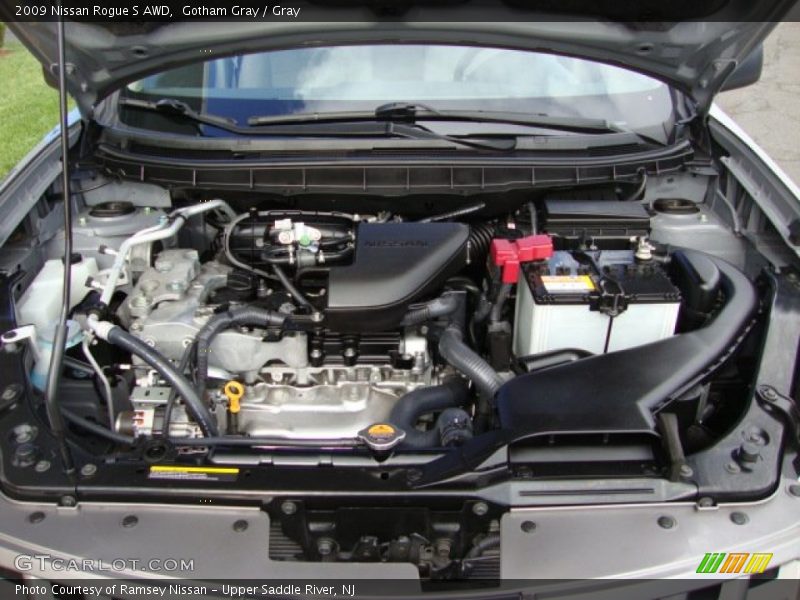 Gotham Gray / Gray 2009 Nissan Rogue S AWD
