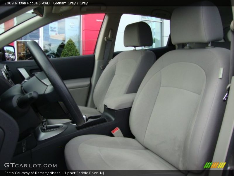 Gotham Gray / Gray 2009 Nissan Rogue S AWD