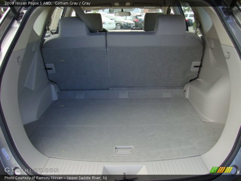 Gotham Gray / Gray 2009 Nissan Rogue S AWD