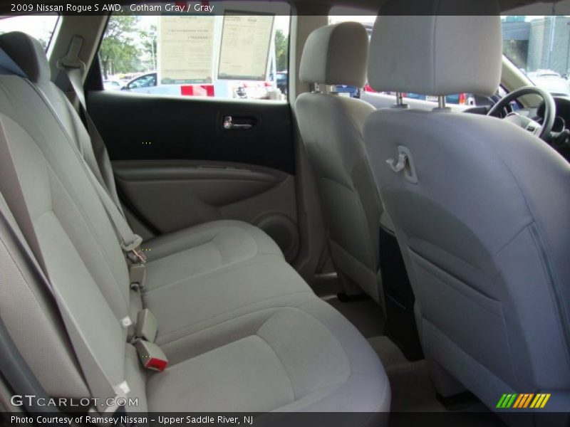 Gotham Gray / Gray 2009 Nissan Rogue S AWD