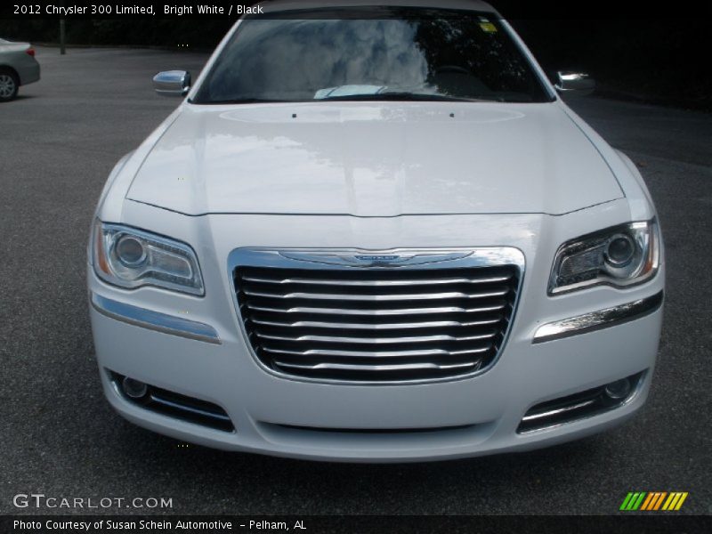 Bright White / Black 2012 Chrysler 300 Limited