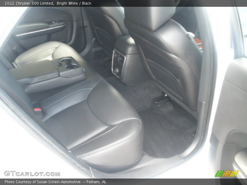 Bright White / Black 2012 Chrysler 300 Limited