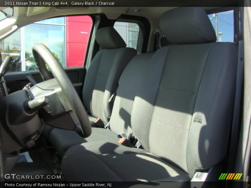 Galaxy Black / Charcoal 2011 Nissan Titan S King Cab 4x4