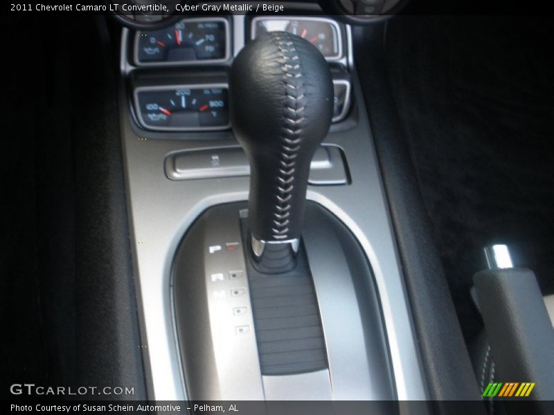 Cyber Gray Metallic / Beige 2011 Chevrolet Camaro LT Convertible