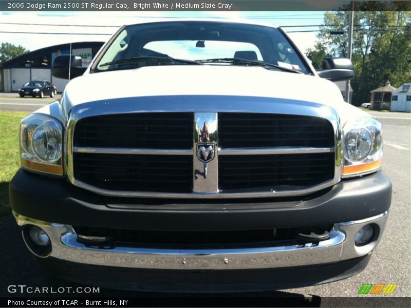 Bright White / Medium Slate Gray 2006 Dodge Ram 2500 ST Regular Cab