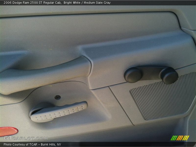 Bright White / Medium Slate Gray 2006 Dodge Ram 2500 ST Regular Cab