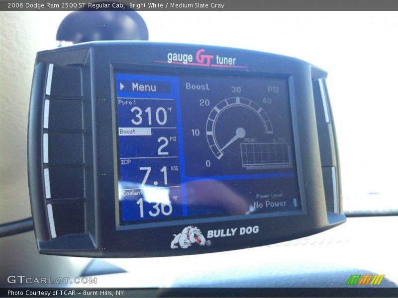 Bright White / Medium Slate Gray 2006 Dodge Ram 2500 ST Regular Cab