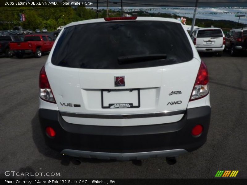 Polar White / Gray 2009 Saturn VUE XE V6 AWD