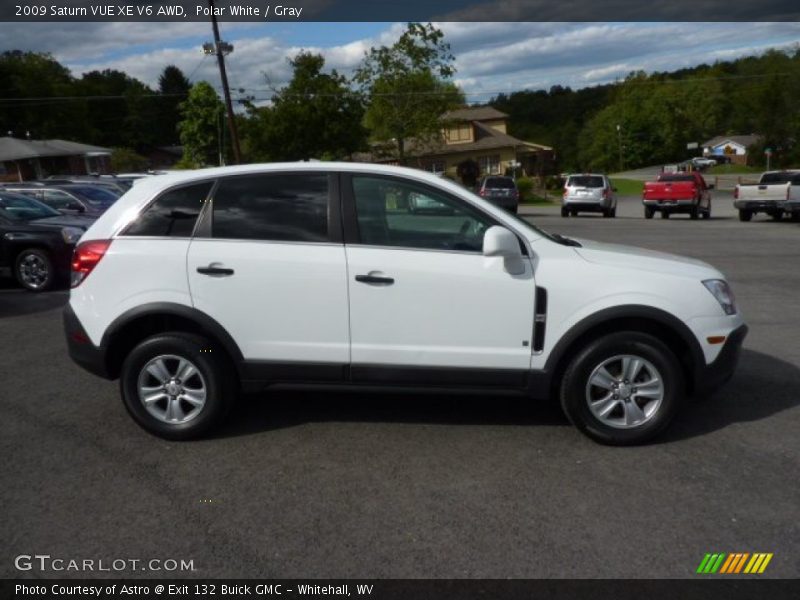 Polar White / Gray 2009 Saturn VUE XE V6 AWD