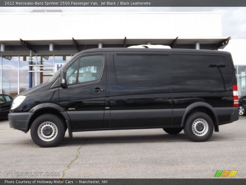 Jet Black / Black Leatherette 2012 Mercedes-Benz Sprinter 2500 Passenger Van