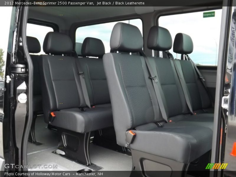 Jet Black / Black Leatherette 2012 Mercedes-Benz Sprinter 2500 Passenger Van