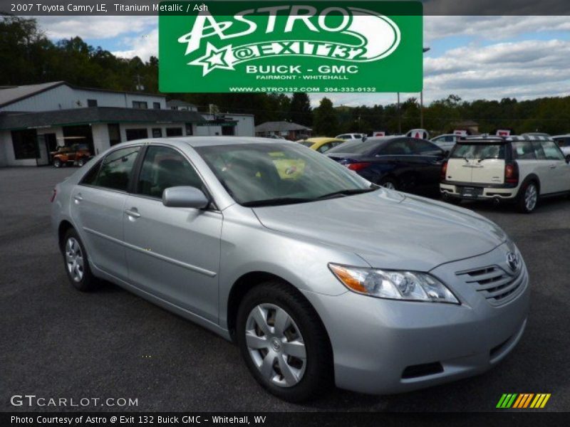 Titanium Metallic / Ash 2007 Toyota Camry LE