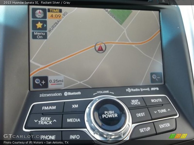 Radiant Silver / Gray 2013 Hyundai Sonata SE