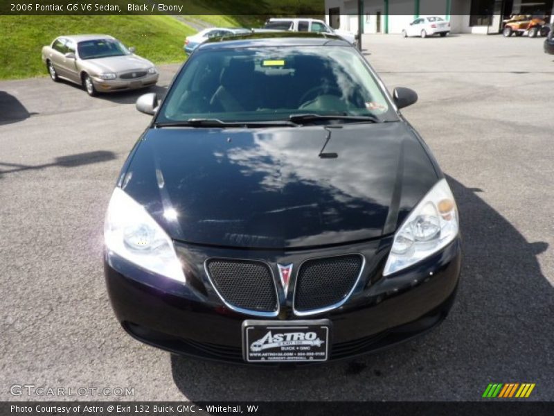 Black / Ebony 2006 Pontiac G6 V6 Sedan