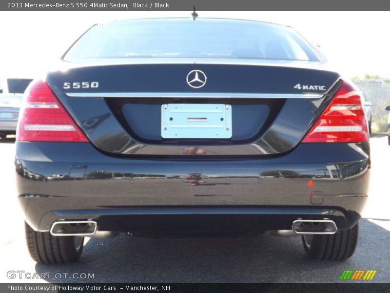 Black / Black 2013 Mercedes-Benz S 550 4Matic Sedan
