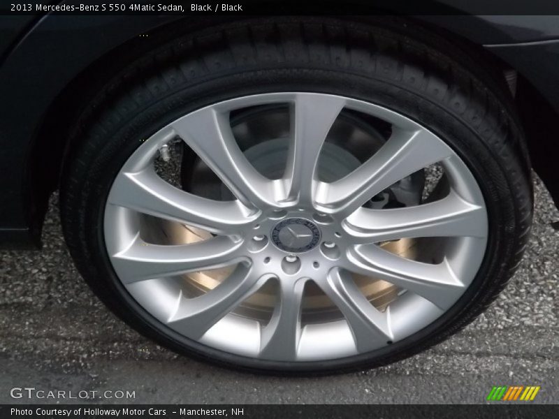 Black / Black 2013 Mercedes-Benz S 550 4Matic Sedan