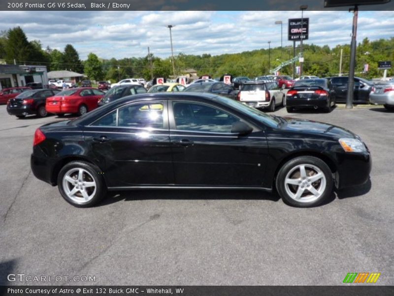 Black / Ebony 2006 Pontiac G6 V6 Sedan
